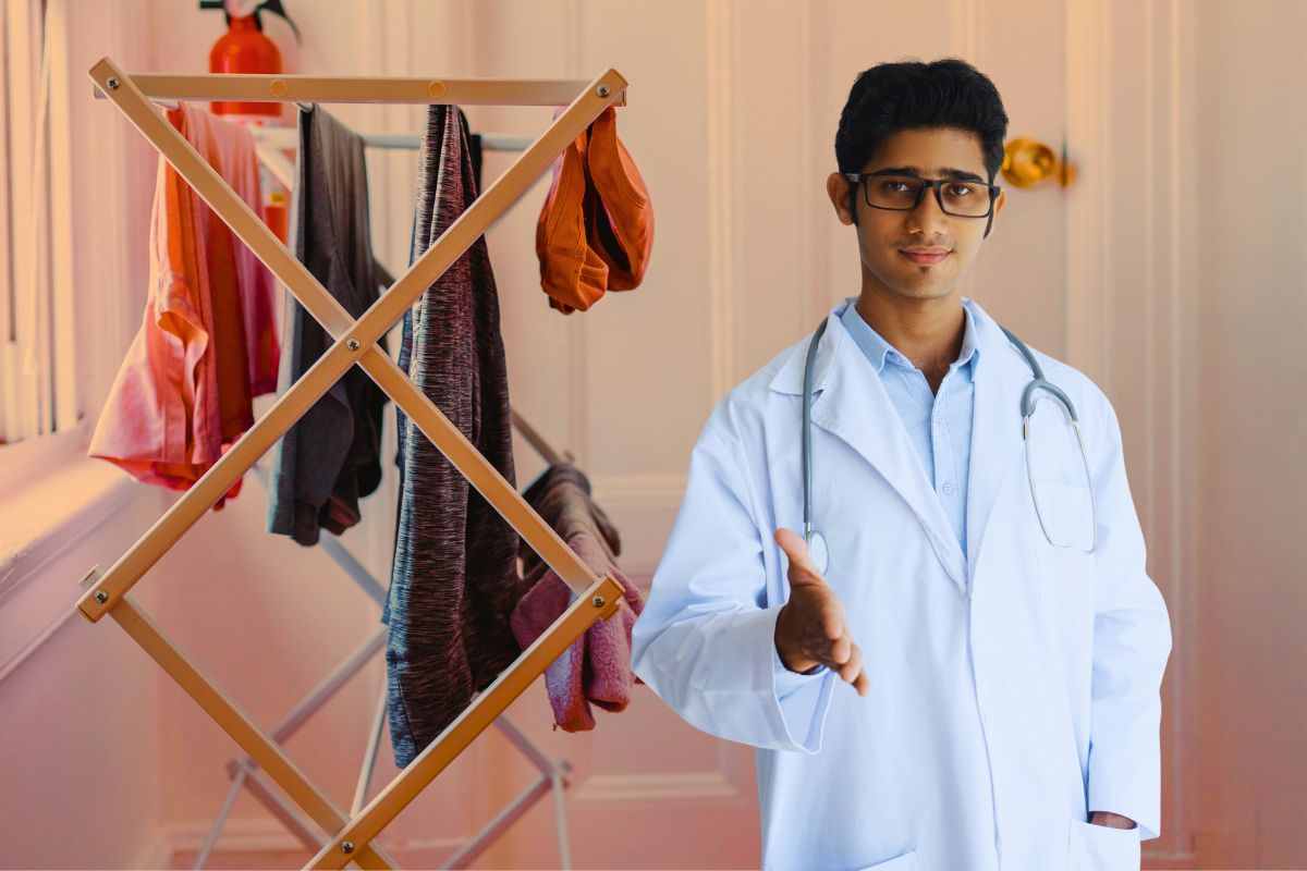 rischi per la salute se si stendono i panni in casa