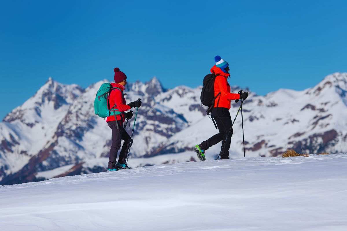 il problema dell'ipotermia se si fa trekking sulla neve