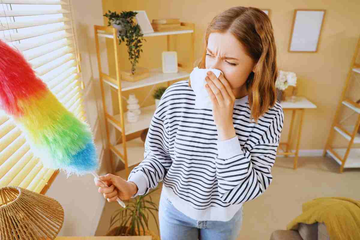 come eliminare la polvere in casa