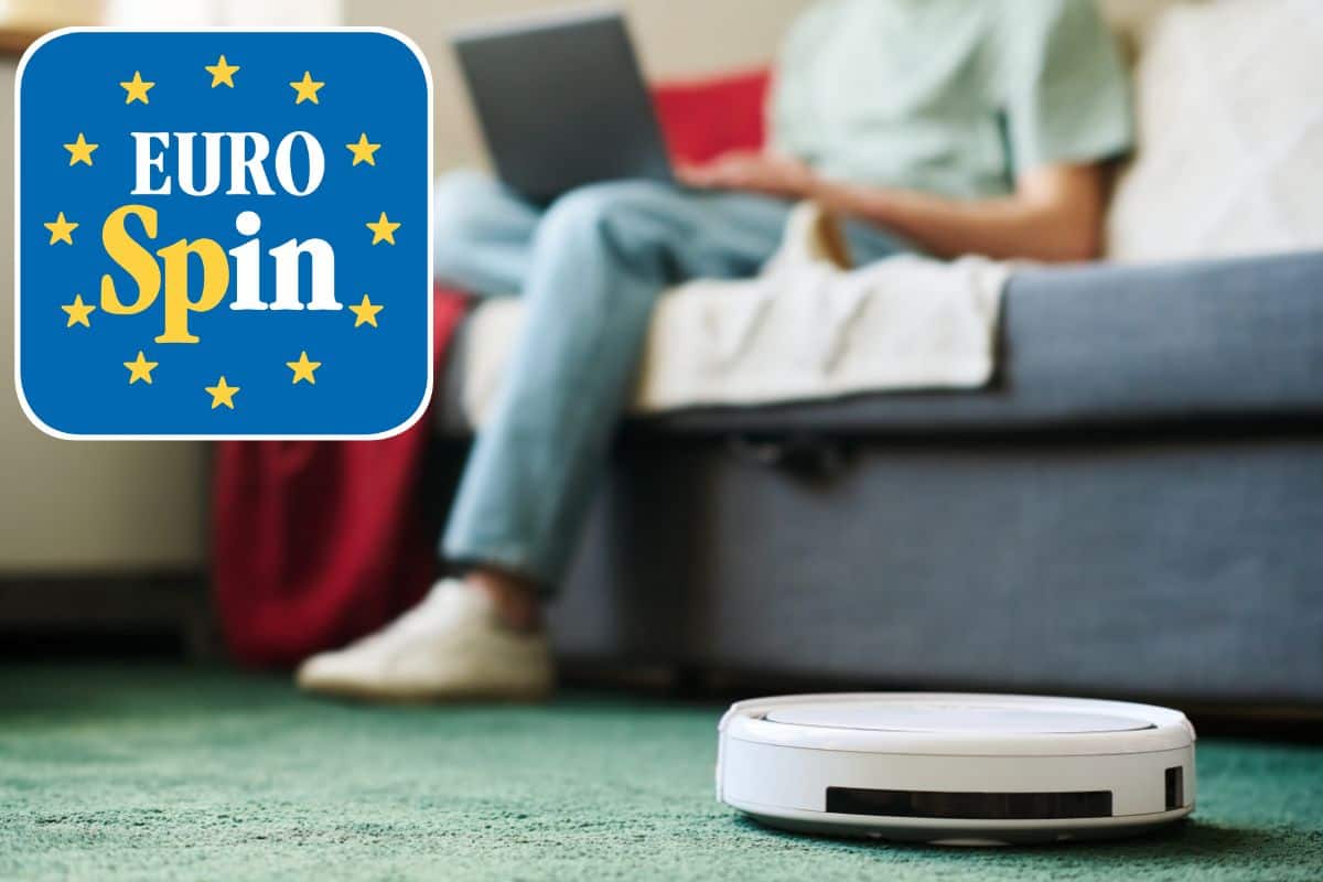 robot aspirapolvere in offerta da eurospin