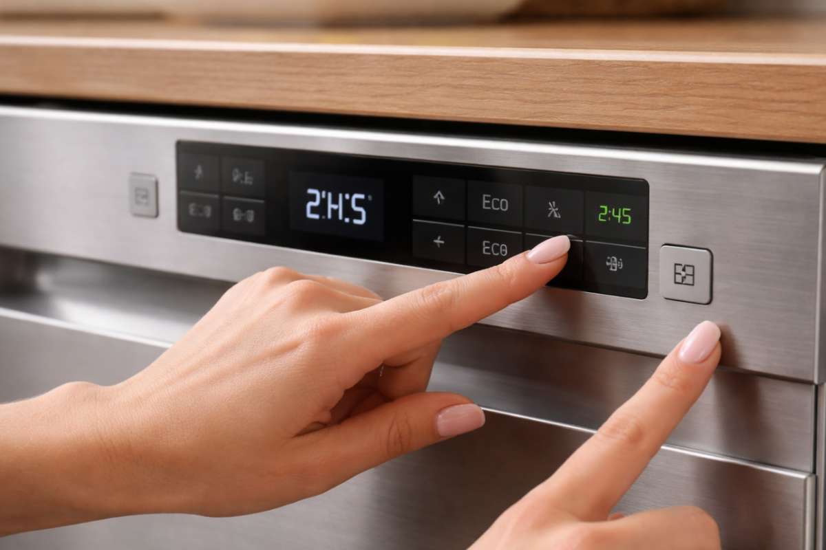 dimezza bollette trucco lavastoviglie